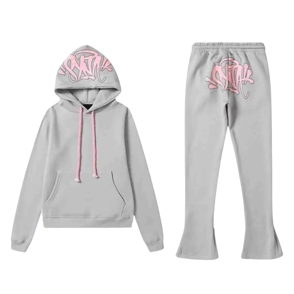 BIXPAK Syna World Tracksuit Grey Pink