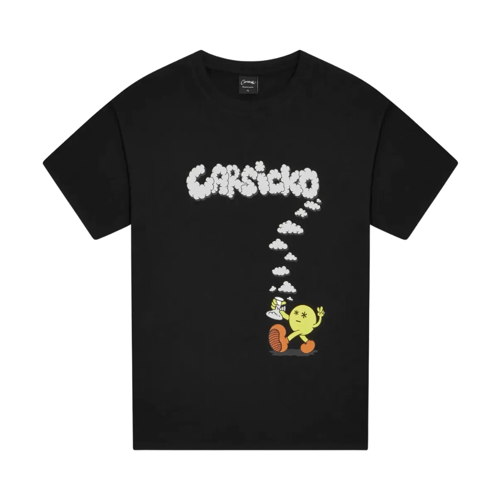 Black Carsicko Puffin C T Shirt