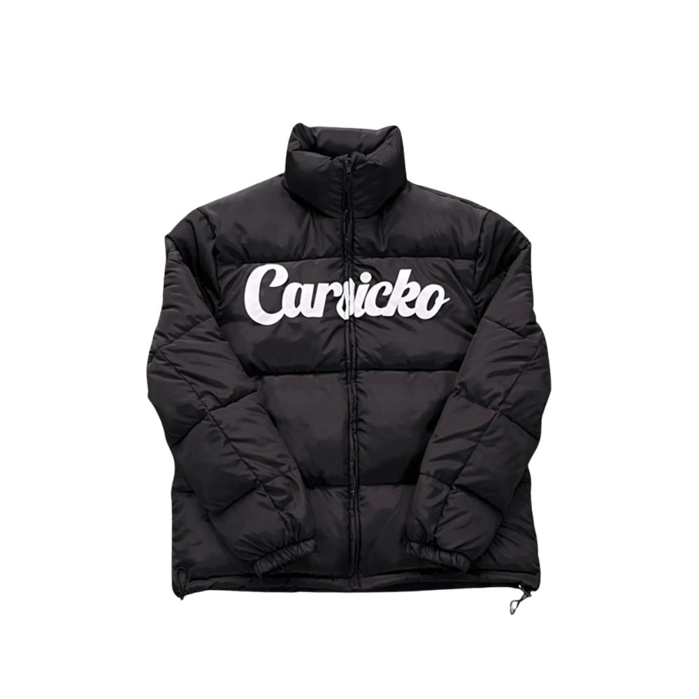 Carsicko Black Puffer Jacket
