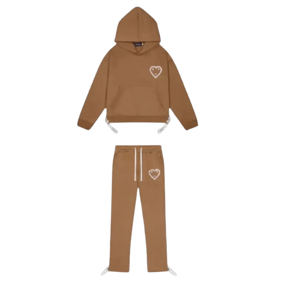 Carsicko Logo Brown Tracksuit full