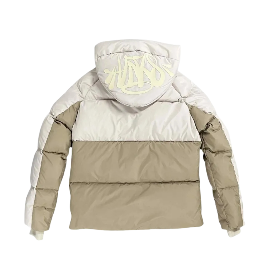 Syna Down Puffer Jacket Cream back