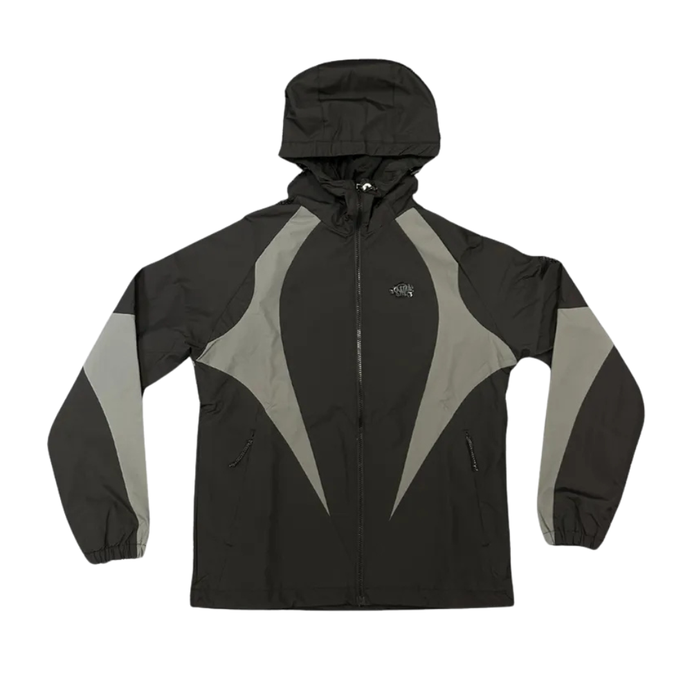 Syna Logo Vortex Woven Jacket Blackout