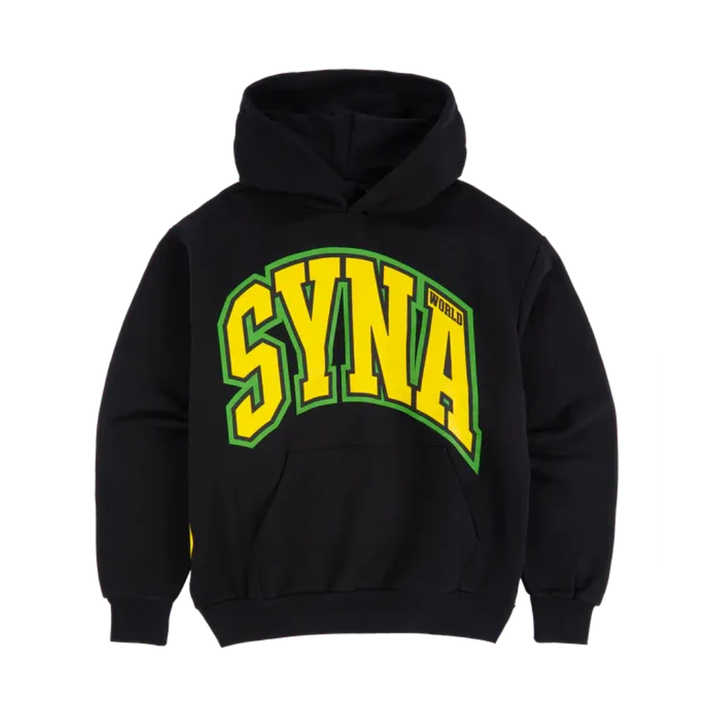 Syna World College Tracksuit – Black/Yellow hoodie