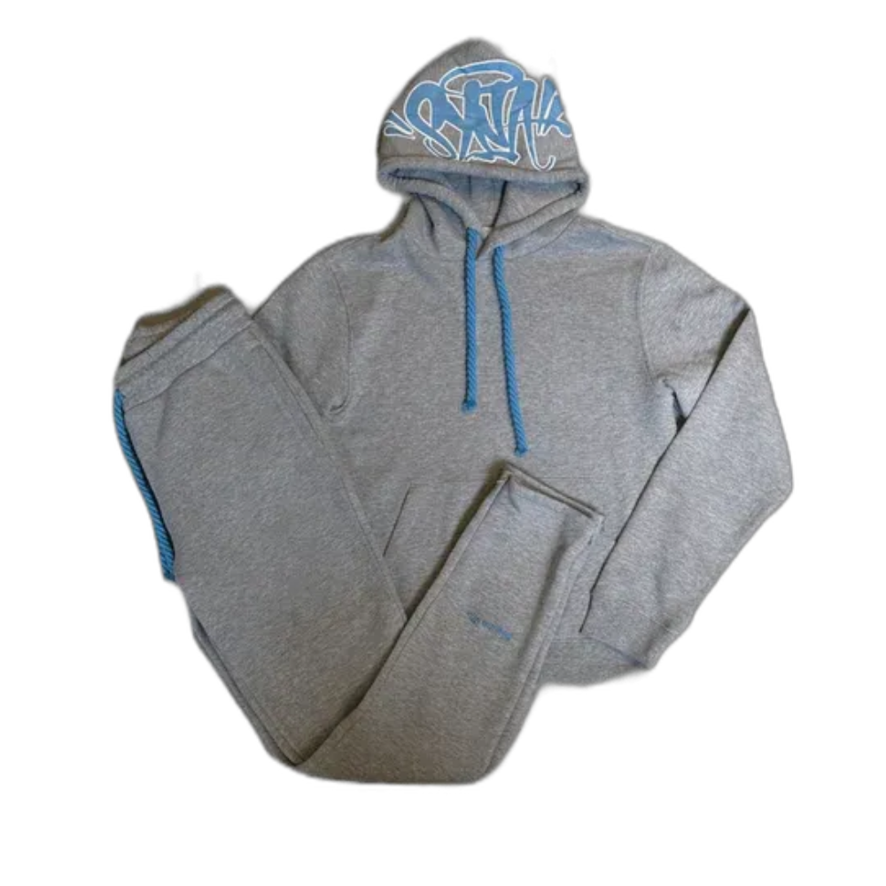 Synaworld ‘Syna Logo’ Tracksuit – Grey/Blue