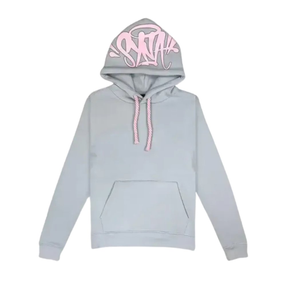 Synaworld ‘Syna Logo’ Tracksuit Grey / Pink hoodie